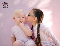 OEM personalizado impreso bikini niños traje de baño caliente niños jóvenes traje de baño niñas traje de baño