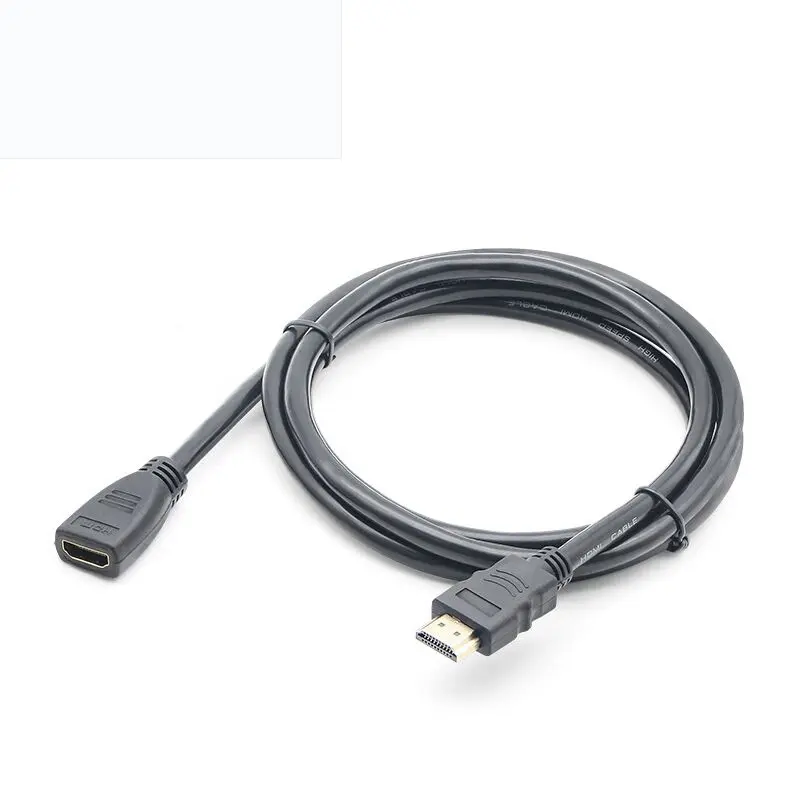 Grosir kabel ekstender HDMI pria ke wanita, kabel ekstensi HDMI 30CM 1M 3M 5M 1080P 4K untuk proyektor PS3 Laptop TV HD