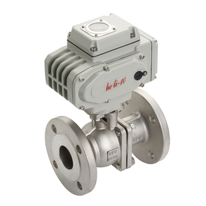 Válvula de Bola de 90 Grados HL10 con Brida WCB Bidireccional DN50, PN16, IP67 para Agua, Aceite y Nitrógeno - Product Image 1