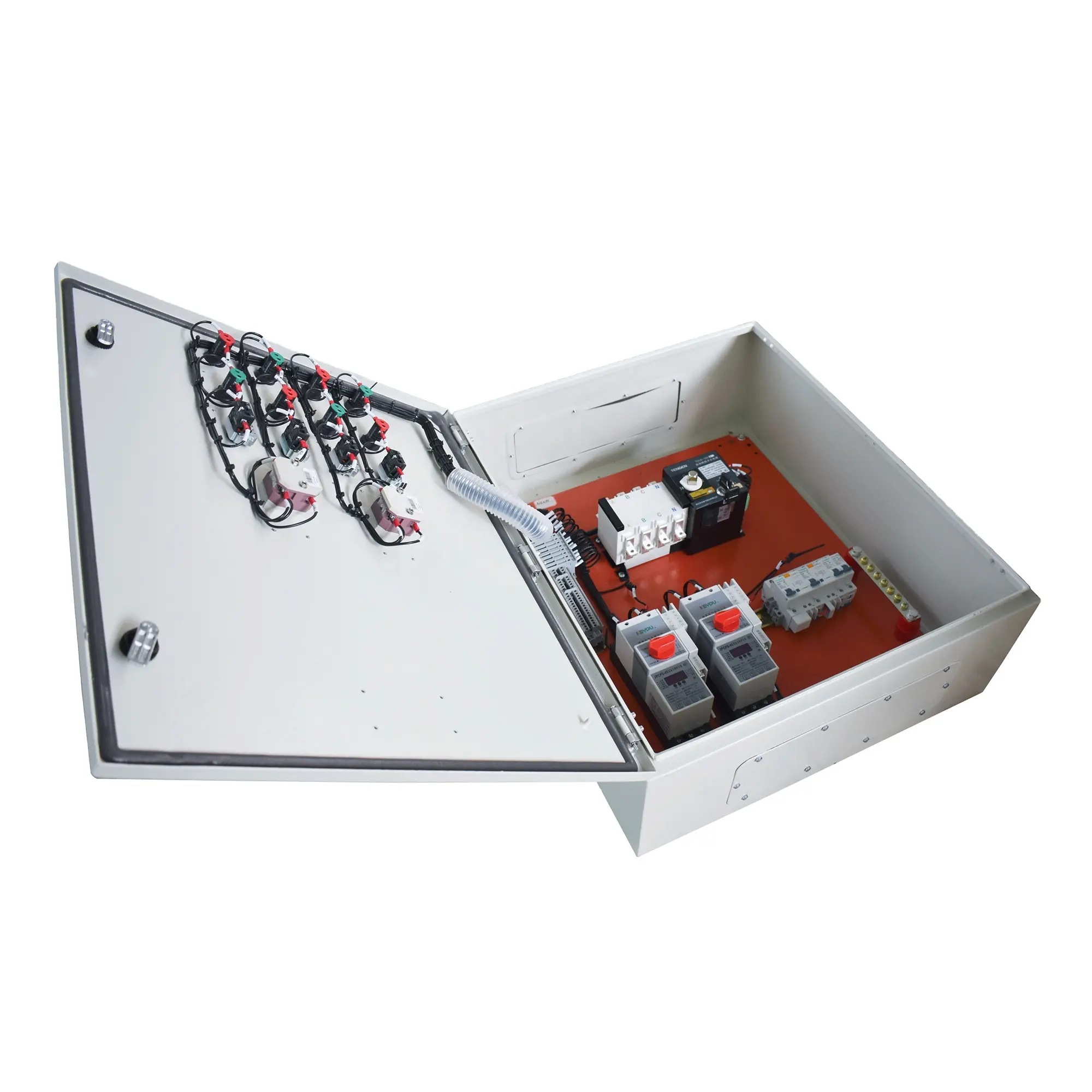 Sub caixa de distribuição metálica elétrica, exterior, baixa tensão, resistente às intempéries, caixa de distribuição/placa de comutação