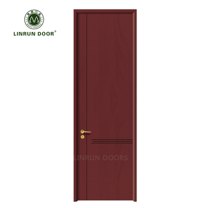 Portes en bois modernes en MDF/HDF massif avec finition mélamine et cadres pour projets <span class=keywords><strong>de</strong></span> construction <span class=keywords><strong>de</strong></span> chambres d'appartements et <span class=keywords><strong>de</strong></span> fermes - Product Image 1