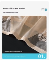Caleçons Boxers Homme Sans Couture en Soie Glacée, Taille Mi-Haute, avec Poche 3D, Très Élastiques et Respirants – Meilleures Ventes