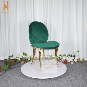 Silla <span class=keywords><strong>de</strong></span> Comedor <span class=keywords><strong>de</strong></span> Lujo con Respaldo <span class=keywords><strong>de</strong></span> León y Patas Doradas para Bodas, Fiestas, Eventos, Recepciones y Hoteles - Product Image 4