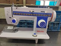 Machine à coudre industrielle domestique multifonction JK 307 en promotion avec mécanisme d'alimentation manuel, point zigzag, moteur inclus