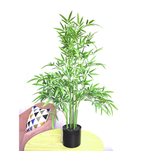 <strong>Artificial</strong> <strong>Bamboo</strong> Indoor Ornamental <strong>Plants</strong> <strong>Artificial</strong> <strong>Bamboo</strong> Fence - Product Image 2