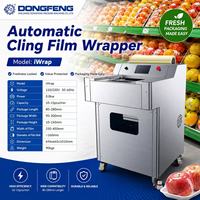 Machine d'emballage automatique de film plastique pour aliments, viande, champignons, pastèque, facile à utiliser, pour un emballage frais et simplifié