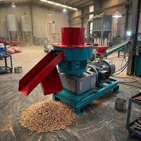 Machine à fabriquer des granulés de combustible à partir de sciure de bois CE, moulin à granulés de biomasse pour l'alimentation en combustible de chauffage agricole