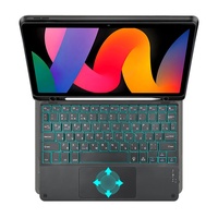 Vente en gros d'usine de clavier sans fil personnalisé pour Xiaomi Redmi Pad SE 11 avec pavé tactile RGB rétro-éclairé