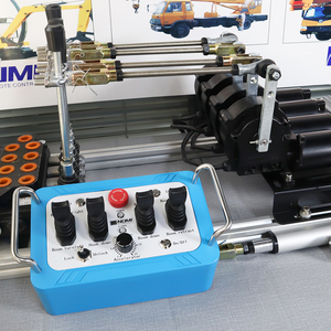 ชุดควบคุมระยะไกลไร้สายวาล์วโซลินอยด์จอยสติ๊กแบบ4หัวมอเตอร์ไฮดรอลิก - Product Image 4