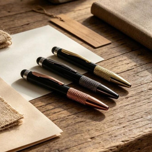 Stylet tactile compact en métal NM-150, mignon et portable, pour smartphones, tablettes et cadeaux promotionnels - Product Image 3