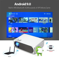 OEM y ODM 5,7 pulgadas para HDMI USB Android 9,0 HD Video Game Projector 700 Lumens Home Theater para la escuela