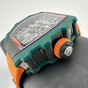 นาฬิกาข้อมือผู้ชายระบบกลไกหรูหรา RM21-02Tourbillon, นาฬิกาอัตโนมัติ 70 ชั่วโมง RM21-02, นาฬิกาคาร์บอนไฟเบอร์สุดหรู - Product Image 5