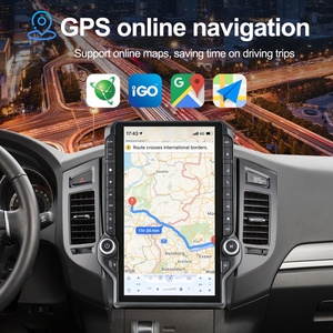 NaviHua New Design 14.5inch Vertical Screen Android Car Radio GPS Navigation Multimedia Carplay Autostereo for Mitsubishi Pajero - Product Image 2