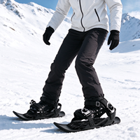 Mini-skis portables réglables, chaussures de neige légères pour adultes et enfants, patins à neige d'hiver pour l'extérieur, vente en gros