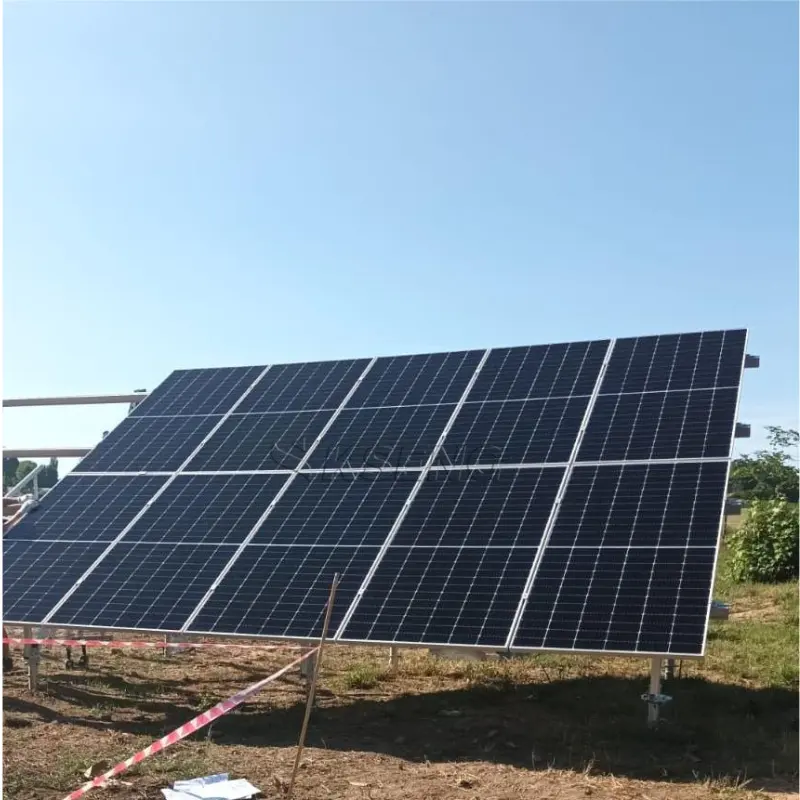 उच्च गुणवत्ता वाले सौर भूमि माउंट ग्राउंड सोलर ब्रैकेट सौर पैनलों के लिए फोटोवोल्टिक ग्राउंड बढ़ते सिस्टम