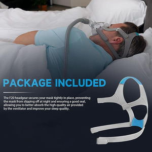 Arnés para <span class=keywords><strong>mascarilla</strong></span> CPAP compatible con la <span class=keywords><strong>mascarilla</strong></span> <span class=keywords><strong>F20</strong></span>, arnés facial completo para <span class=keywords><strong>mascarilla</strong></span> CPAP y clip magnético para soporte durante el sueño - Product Image 6