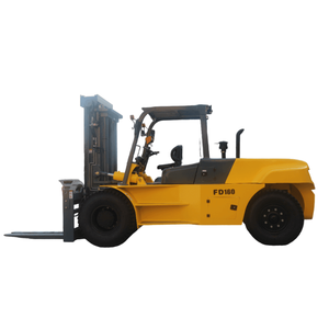 Kompakt Forklift dizel 16 Ton hidrolik ağır Forklift kamyon endüstriyel depo fabrika fiyat için havai koruma modeli - Product Image 1