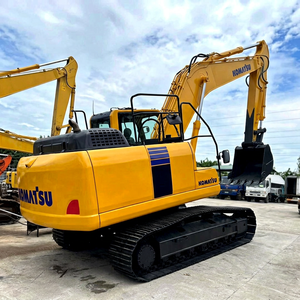 Excavadora de cadenas Komatsu PC200-10 usada con pocas horas de trabajo, 20 toneladas, eficiente en consumo de combustible, maquinaria de excavación japonesa para construcción urbana - Product Image 1