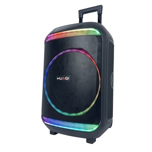 Haut-parleur trolley Bluetooth 12 pouces à succès avec éclairage LED RGB V5.3, puissance de sortie 40W, portée 20M pour <span class=keywords><strong>musique</strong></span> d'ambiance au <span class=keywords><strong>bureau</strong></span> et à la maison - Product Image 2