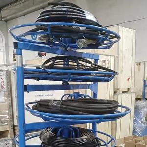 מתקן צינורות הידראולי 6 שכבות לאחסון גלילי צינורות - Product Image 5