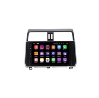 Pour Land Cruiser Prado 2010-2017, kit carrosserie pour le modèle 2018+, avec écran de haute qualité, volant, pièces intérieures
