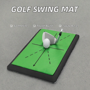 Tapete de Golf de Terciopelo Reemplazable con Mango Oculto para Entrenamiento en Casa - Tapete de Golf Versátil Modelo SER-RM-003 - Product Image 2