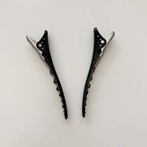 Pinzas de peluquería negras tipo cocodrilo, pinzas de tiburón, pinzas de aligátor, pinzas de barbero, accesorios de peluquería, pinza de sección - Product Image 3