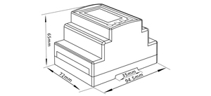Compteur d'électricité triphasé multifonctionnel à montage sur rail de type CT, bon <span class=keywords><strong>prix</strong></span>, version américaine SDM630MCT-ETL - Product Image 5