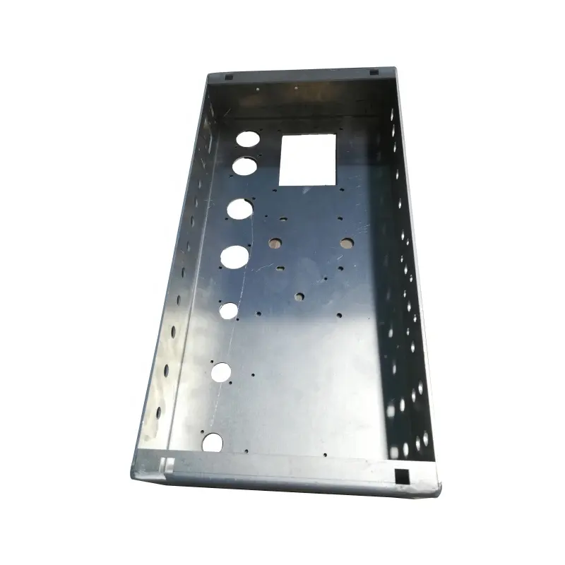 Custom Sheet Metal Fabrication Stainless steel Electronic Box Enclosure Custom Cover Metal Aluminum Case Fabrication