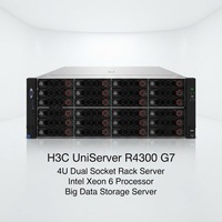 Serveur en rack H3C UniServer R4300 G7 4U à double socket, processeur Intel Xeon 6, serveur de stockage de données de grande capacité