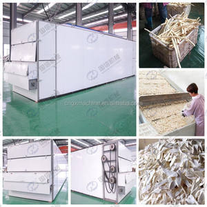 La machine de séchage à ceinture en maille robuste sèche les panais tranchés et la racine de céleri avec une résistance élevée - Product Image 3