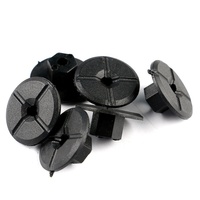 A2019900050 Clips de carrosserie automobile en plastique à bas prix Supports de poussée pour voiture Trou à large portée Forme personnalisée Pare-chocs en plastique