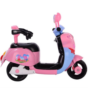 Motocicletta elettrica per bambini a tre ruote del giocattolo dei bambini del fumetto poco costosa e alla moda - Product Image 3