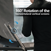 Support magnétique pour téléphone portable pour la gym, les vélos de fitness, l'équipement de sport, les poussettes