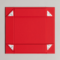 Boîte magnétique de estampillage à chaud de carton d'emballage rigide de cadeau pliable de logo de CMYK
