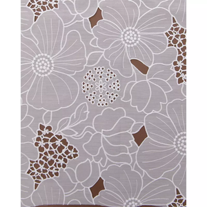 Lotus Leaf ahuecado África corte láser bordado encaje tela algodón encaje adornos - Product Image 1