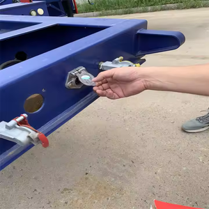 Semi-remorque porte-conteneurs squelette 2 essieux 50 tonnes, neuve ou d'occasion, fabriquée en Chine, vente chaude directe usine - Product Image 2