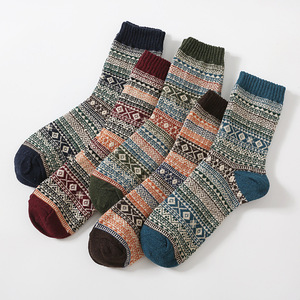 5 Pares/Juego de <span class=keywords><strong>Calcetines</strong></span> <span class=keywords><strong>Térmicos</strong></span> de Invierno para <span class=keywords><strong>Hombre</strong></span>, <span class=keywords><strong>Calcetines</strong></span> Cálidos de Lana de Conejo, <span class=keywords><strong>Calcetines</strong></span> Gruesos para <span class=keywords><strong>Hombre</strong></span> - Product Image 2