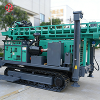 Foreuse sur chenilles diesel télécommandée QY600, machine de forage multifonctionnelle pour puits d'eau et applications géologiques, 600m, avec moteur et boîte de vitesses
