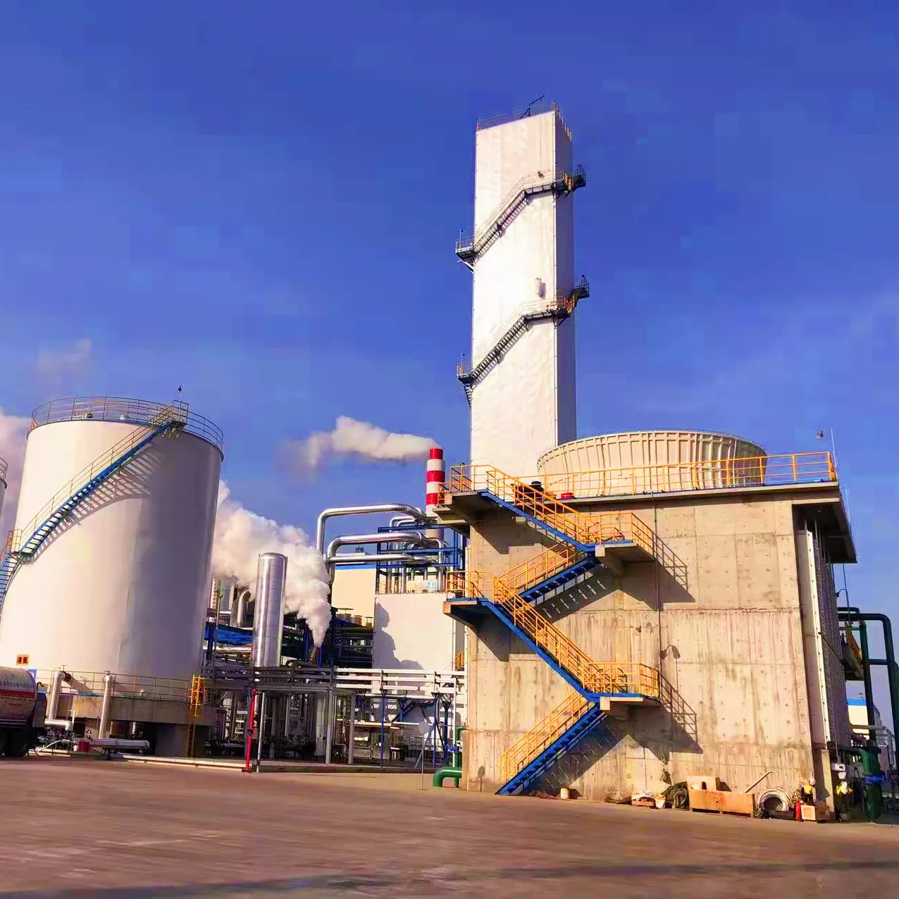 NUZHUO çin'de yapılan kriyojenik ASU tesisi sıvı oksijen jeneratörü tesisi büyük hava ayırma tesisi