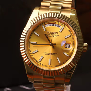 Montre mécanique automatique de luxe intelligente étanche 20 BAR, style affaires, mouvement NH35, cadran ajouré, verre saphir, bracelet en acier inoxydable - Product Image 2