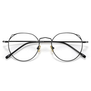 Montures de lunettes Danyang Cat Eye 6207, monture intégrale en métal, lunettes tendance et durables pour femmes - Product Image 4