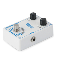 Pédale d'effet de guitare Dolamo D-1 Compresseur, boîtier entièrement métallique, pédale de compresseur de guitare, True Bypass, pièces et accessoires pour guitare électrique