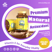 Gélules de Vitamine E à Marque Blanche – Acétate de D-Alpha Tocophérol pour le Soutien de la Santé Oculaire des Adultes Soucieux de leur Bien-être – Approvisionnement Immédiat