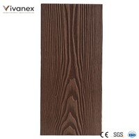 Vivanex - Tarima de Madera Compuesta WPC Moderna Antideslizante con Diseño de Grano de Madera, Impermeable, para Uso en Exteriores, Jardín, Patio, Balcón