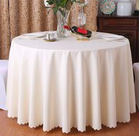 YC0320-15 Nappe Ronde Non Tissée pour Hôtels, Banquets et Mariages - Style Moderne, Anti-Huile et Imperméable, Personnalisable - Vente Chaude