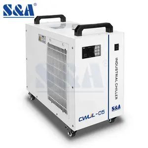 S&A CWUL-05 Sistema de água de refrigeração a laser de baixa temperatura Refrigerador de água de refrigeração para estufa