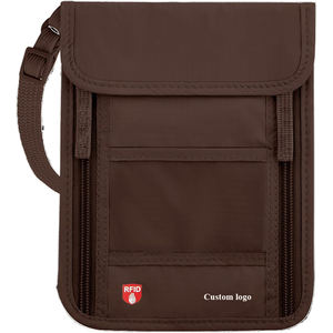 Ultra-Slim and Comfortable Neck Wallet Travel Pouch For Passport Holder And Documents Anti-Theft Design For Traveling - Product Image 1