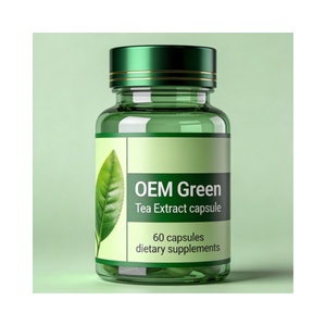 Cápsulas <span class=keywords><strong>de</strong></span> Extracto <span class=keywords><strong>de</strong></span> Té Verde OEM EGCG <span class=keywords><strong>Matcha</strong></span>, Antioxidante Herbal <span class=keywords><strong>de</strong></span> 500 mg, Píldoras Orgánicas para la Salud Inmunológica - Product Image 3