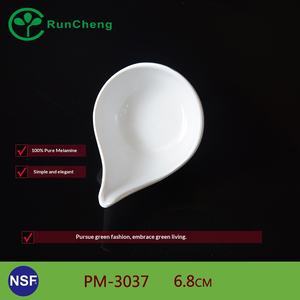 Plato Redondo <span class=keywords><strong>de</strong></span> <span class=keywords><strong>Melamina</strong></span> <span class=keywords><strong>de</strong></span> Grado Alimenticio, Plato para Condimentos <span class=keywords><strong>de</strong></span> Color Sólido, Diseño Japonés y Surcoreano, para Uso en Hoteles y Restaurantes - Product Image 3